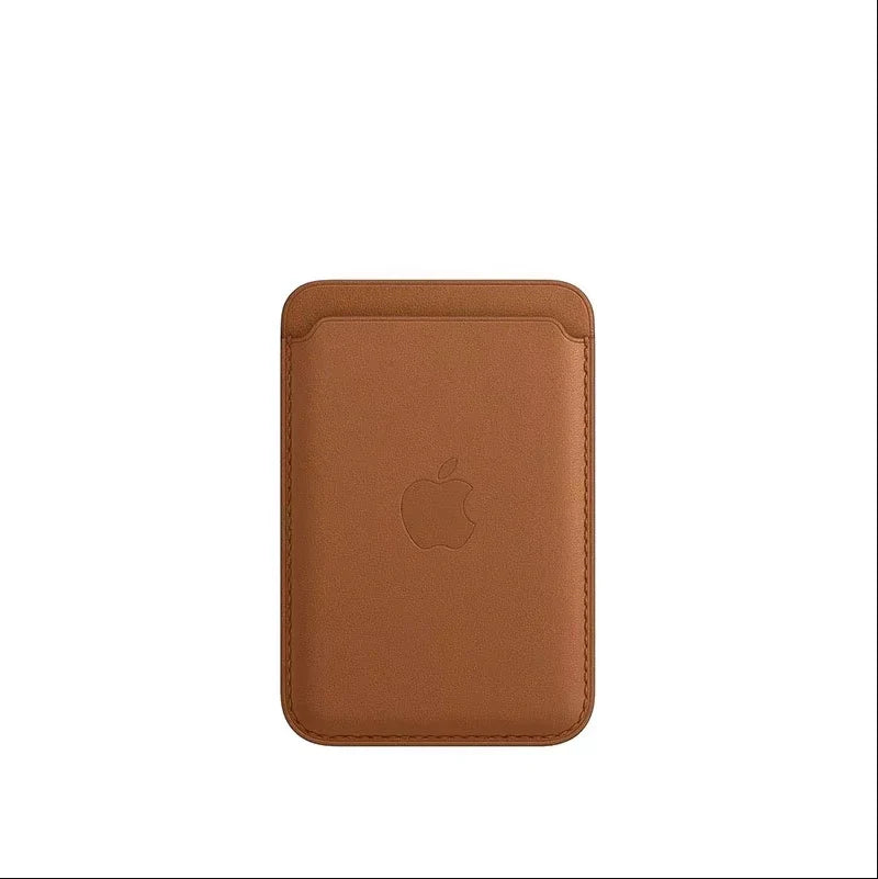 Leather Magsafe Wallet Magnetic Card Holder Case for iPhone