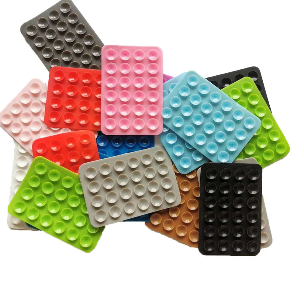 Double Side Silicone Suction Pad for Mobile Phone 